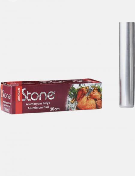 Alüminyum Folyo 1000gr 30cm 14 Mikron Stone