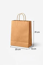 Kraft Çanta 25x12x31cm