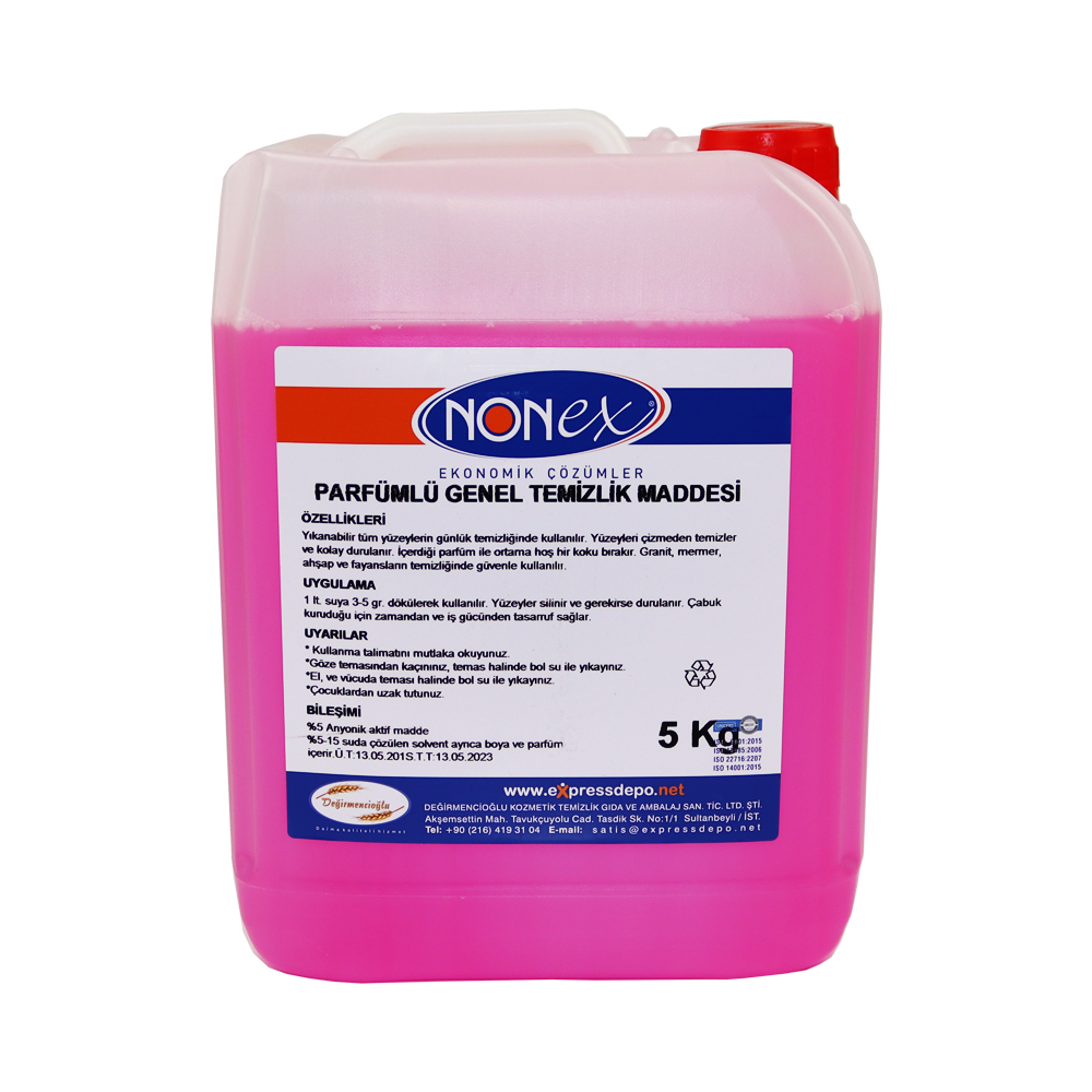 Nonex Genel Yüzey Temizleme Maddesi 5kg Nx401