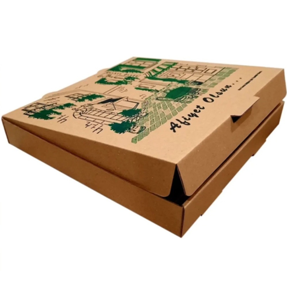 Pizza Kutusu 25cm 100 Adet