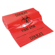 Tıbbi Atık Çöp Torbası 55x60 300gr 10x20 Adet Madalya